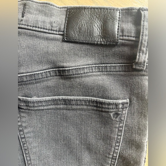 Madewell 9" Mid-Rise Skinny Jeans Grey Womens size 26 - Picture 3 of 9